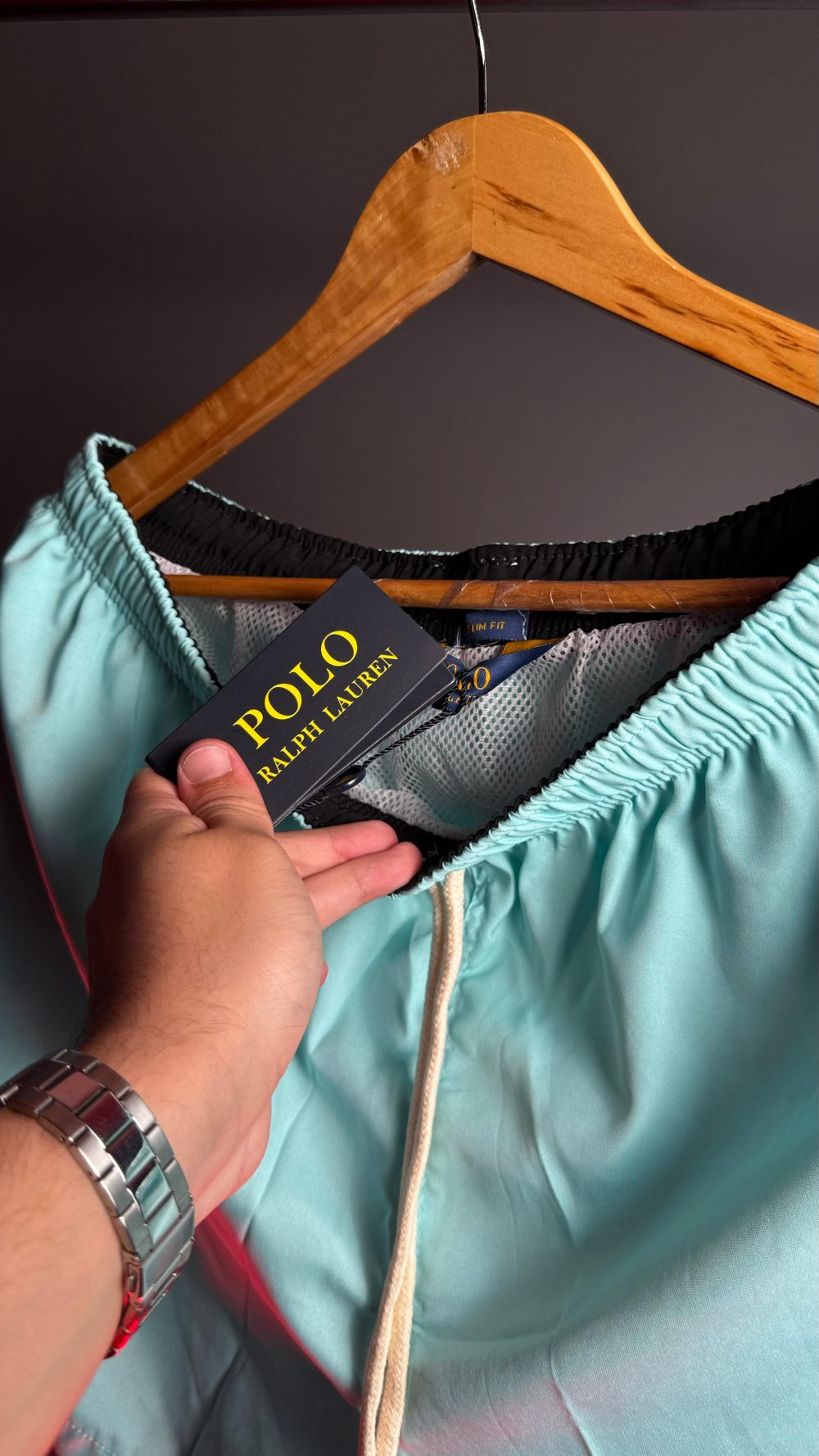 SHORTS RALPH LAUREN VERDE ÁGUA - Imagem 3