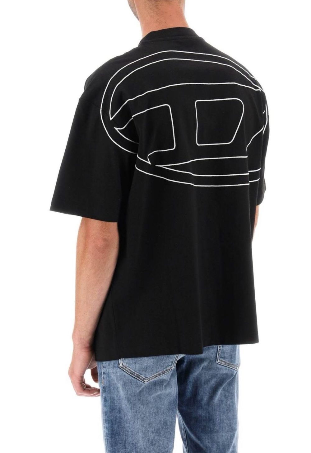 GRIFE ITALIANA DIESEL PRETA- OVERSIZED - Imagem 3