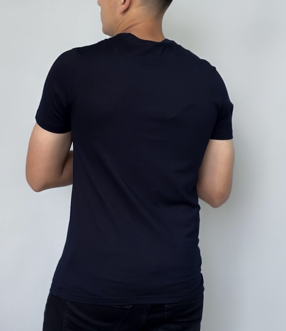 GRIFE ITALIANA FRED PERRY BASICA AZUL-MARINHO - Imagem 3