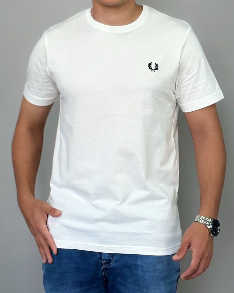GRIFE ITALIANA FRED PERRY BASICA BRANCA