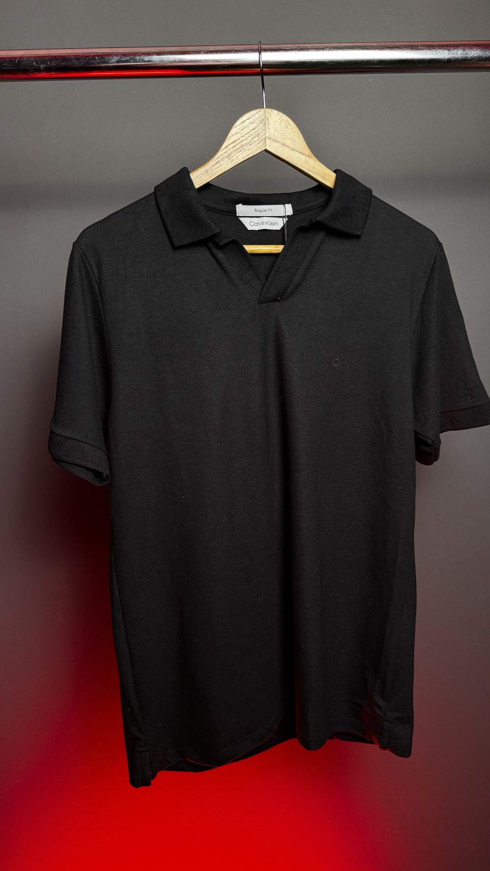 POLO PIQUET CALVIN KLEIN PRETO