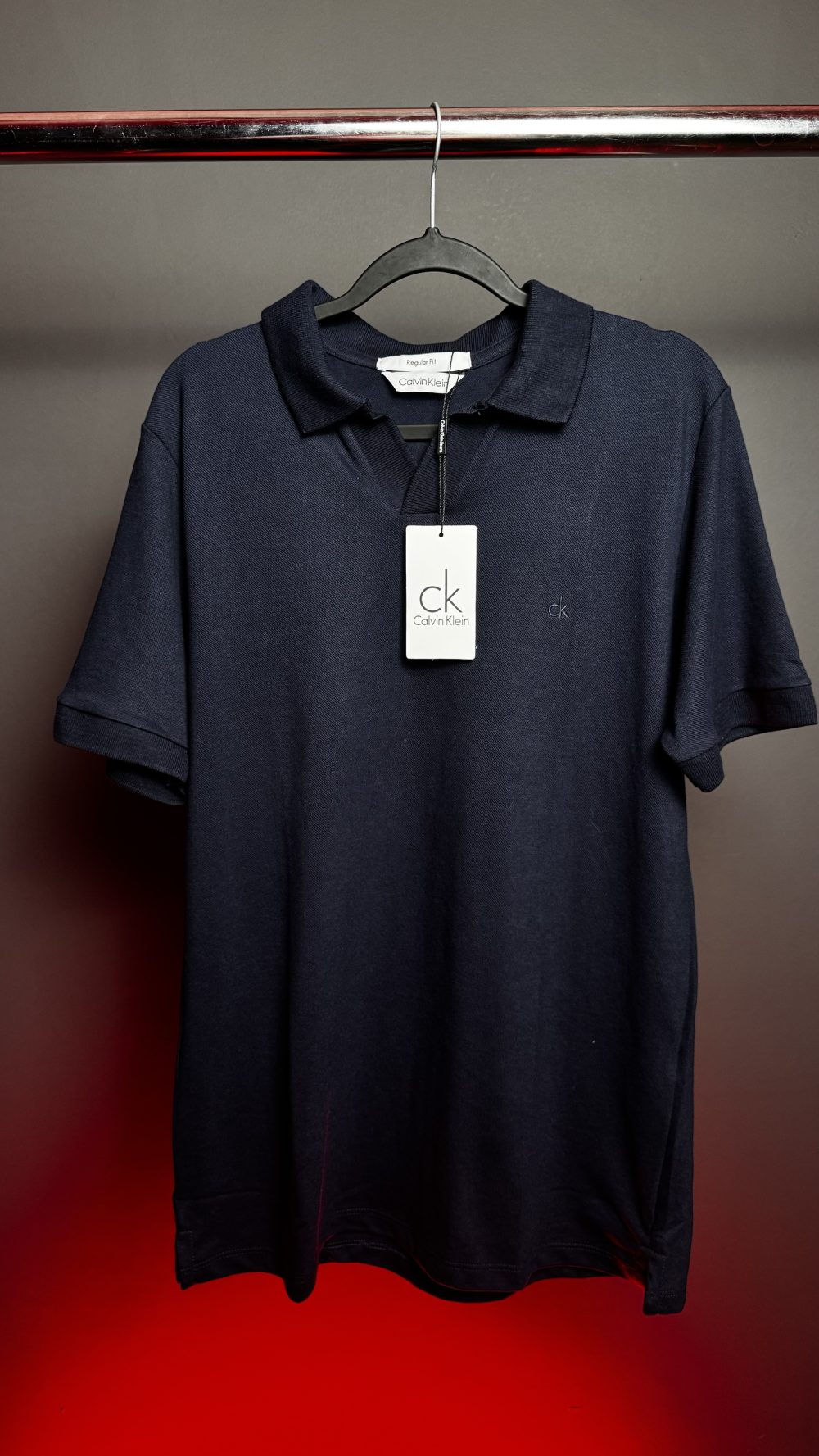 POLO PIQUET CALVIN KLEIN AZUL-MARINHO - Imagem 2
