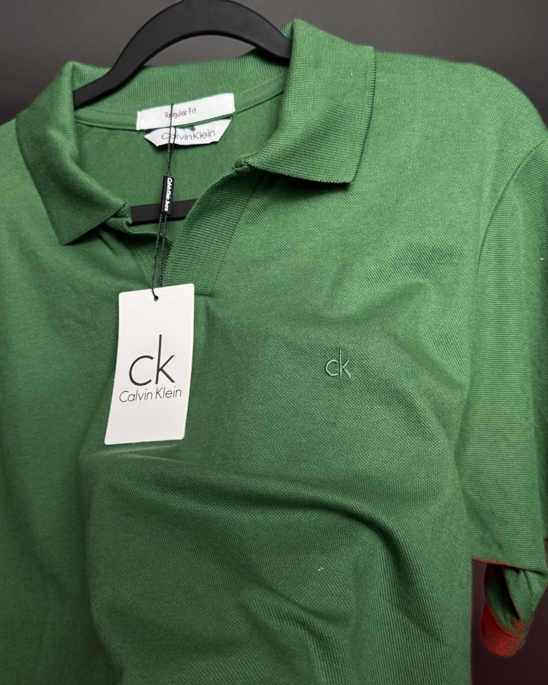 POLO PIQUET CALVIN KLEIN VERDE