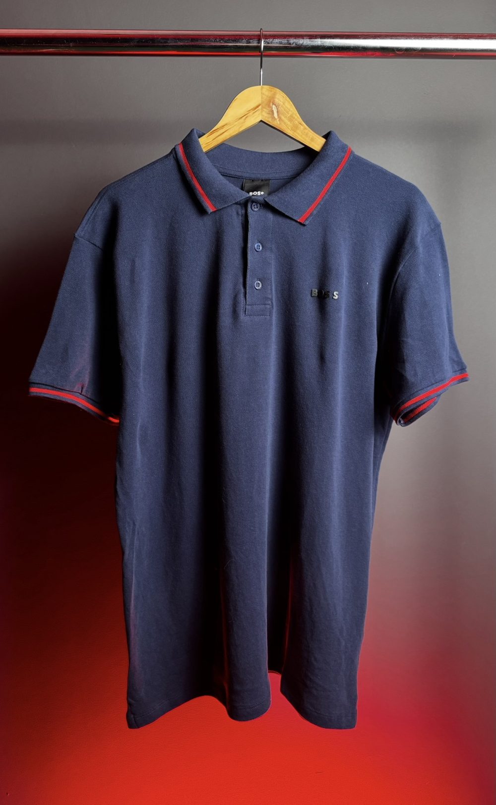 POLO PREMIUM BOSS AZUL-MARINHO - Imagem 2