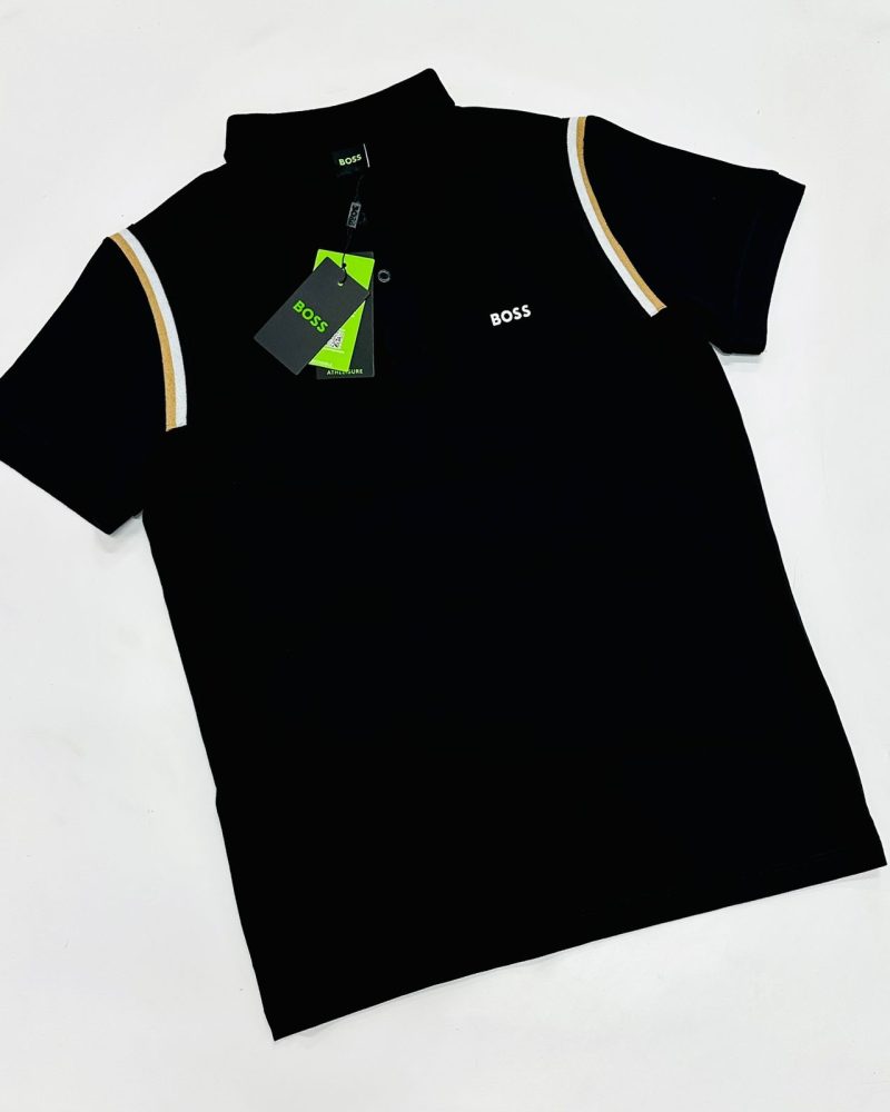 POLO CHINESA HUGO BOSS PRETA