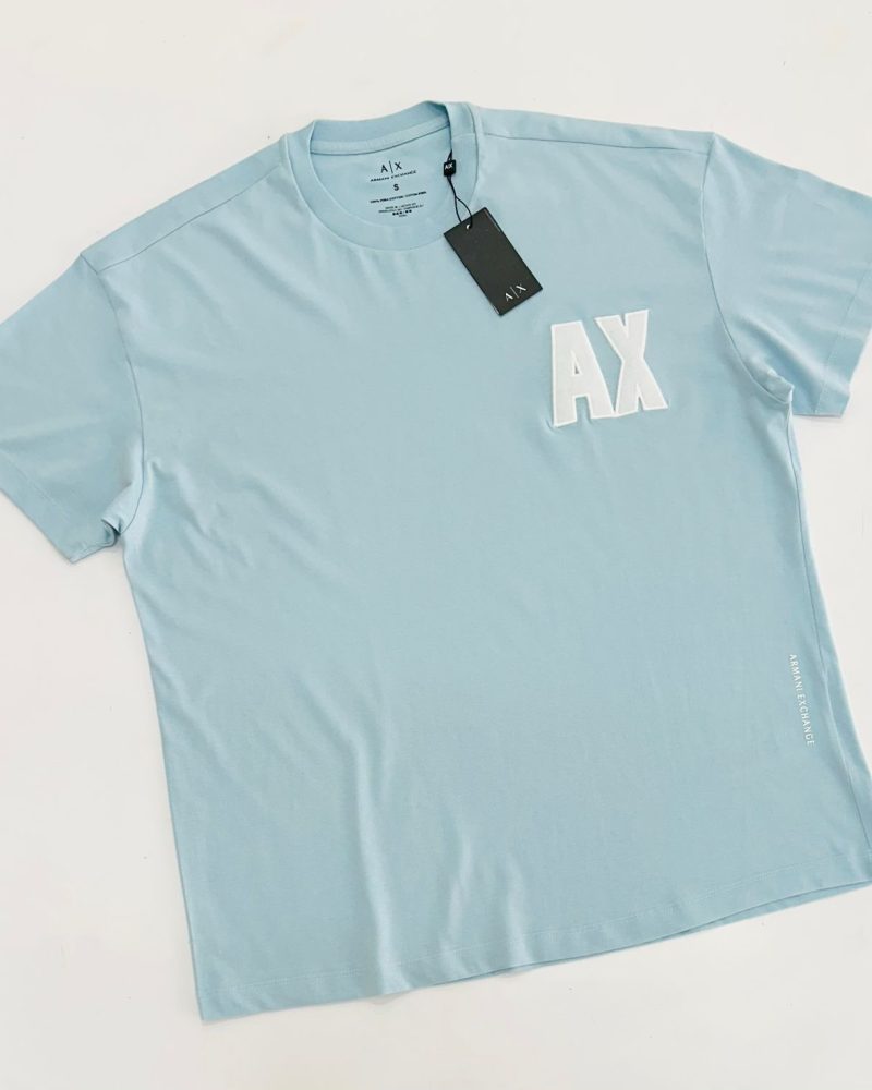 GRIFE ITALIANA ARMANI EXCHANGE AZUL-BEBE - OVERSIZED