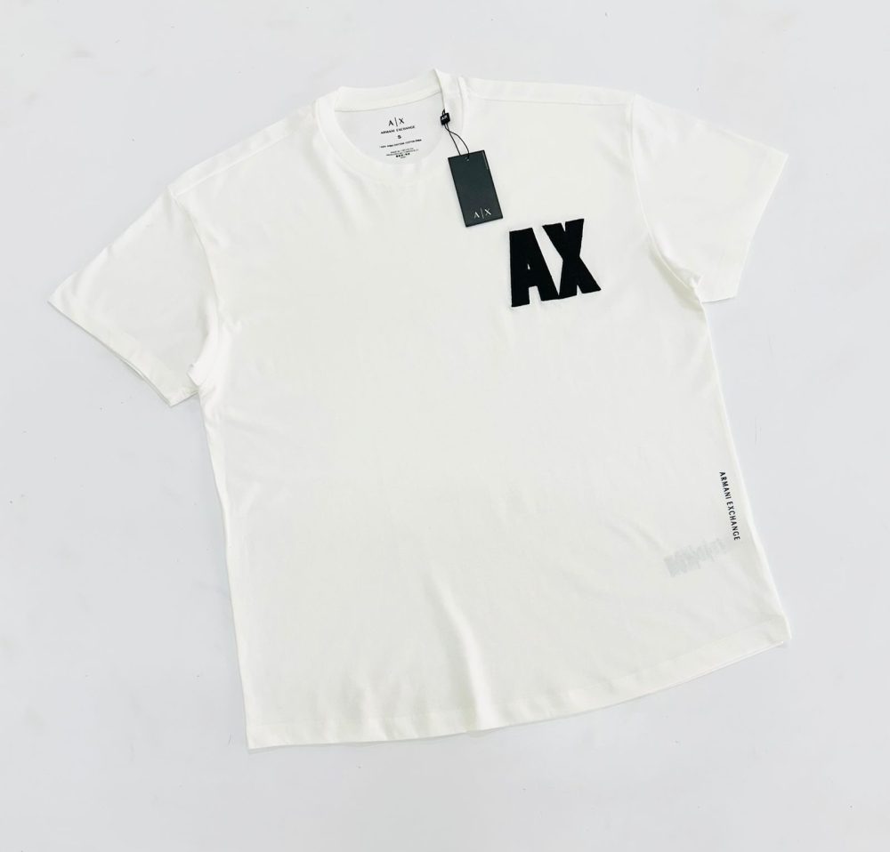 GRIFE ITALIANA ARMANI EXCHANGE BRANCO - OVERSIZED