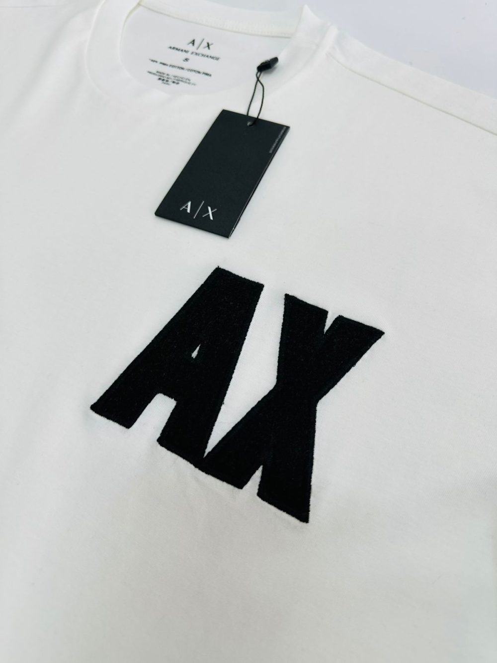 GRIFE ITALIANA ARMANI EXCHANGE BRANCO - OVERSIZED - Imagem 2