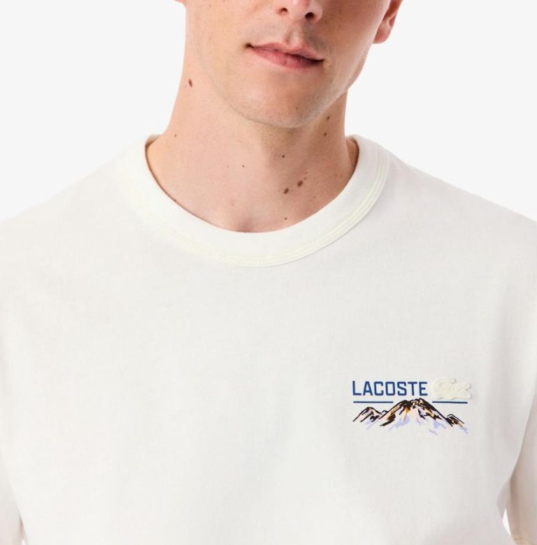 GRIFE ITALIANA LACOSTE BRANCA