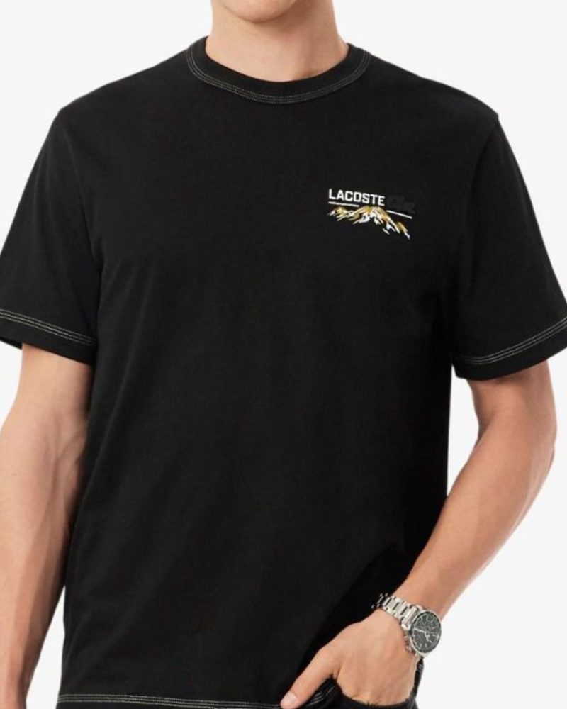 GRIFE ITALIANA LACOSTE PRETA